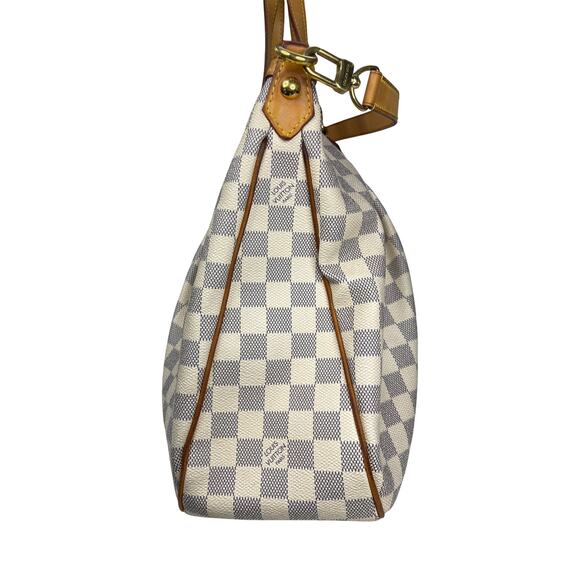 Louis Vuitton Siracusa MM Damier Azur Canvas Two Way Bag Tote Crossbody Spain - Picture 10 of 16